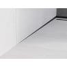 Mexen Line-B moulure de pente murale 120 cm gauche, noire - 187002120L