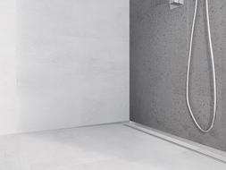 Mexen Line-B listwa spadkowa przyścienna 180 cm lewa, inox - 181002180L