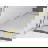 Mexen Line-B profilé mural avec pente 180 cm gauche, or - 185002180L