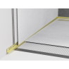 Mexen Line-B listel mural incliné 180 cm gauche, or brossé - 185502180L
