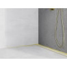 Mexen Line-B listel mural incliné 180 cm gauche, or brossé - 185502180L