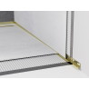 Mexen Line-B moulure inclinée murale 120 cm droite, dorée - 185002120R