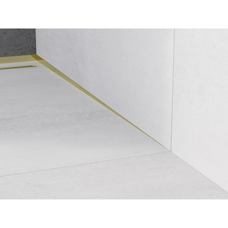 Mexen Line-B moulure inclinée murale 120 cm droite, dorée - 185002120R