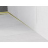 Mexen Line-B plinthe murale inclinée 120 cm droite, or brossé - 185502120R