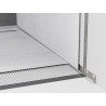 Mexen Line-B plinthe inclinée murale 180 cm à droite, inox - 181002180R