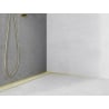 Mexen Line-B plinthe inclinée murale 180 cm droite, or brossé - 185502180R