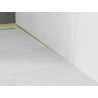 Mexen Line-B plinthe inclinée murale 180 cm droite, or brossé - 185502180R