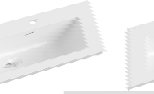 Mexen Otis lavabo encastré dans un plan 46 x 46,5 cm, blanc brillant - 25184500