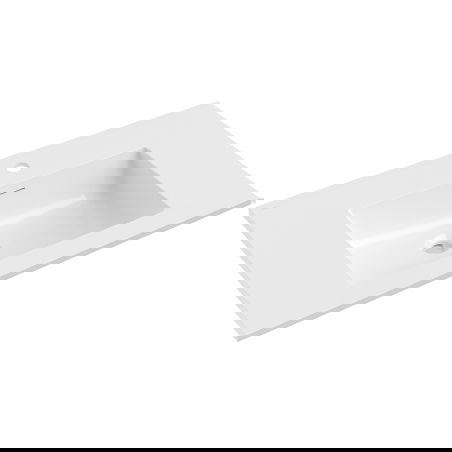 Lavabo encastré Mexen Otis 81 x 46,5 cm, blanc brillant - 25188000
