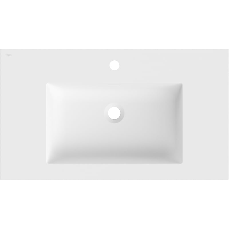 Mexen Otis lavabo encastré dans le plan 81 x 46,5 cm, blanc mat - 25188001