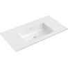 Mexen Otis lavabo encastré 91 x 46,5 cm, blanc brillant - 25189000