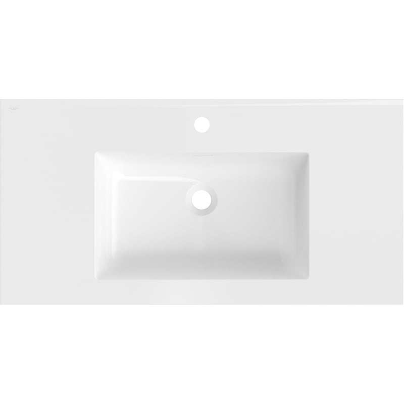 Mexen Otis lavabo encastré 91 x 46,5 cm, blanc brillant - 25189000