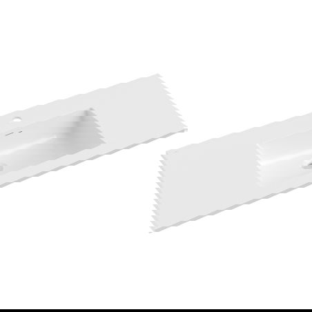 Mexen Otis lavabo encastré dans le plan 101 x 46,5 cm, blanc brillant - 25181000