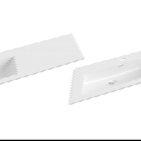 Mexen Otis lavabo encastré à gauche 101 x 46,5 cm, blanc brillant - 25181000L