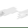 Mexen Otis lavabo encastré à gauche 101 x 46,5 cm, blanc brillant - 25181000L