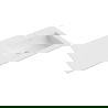 Mexen Otis lavabo encastré à droite 101 x 46,5 cm, blanc mat - 25181001P