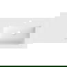 Mexen Otis lavabo encastré à droite 101 x 46,5 cm, blanc mat - 25181001P