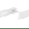 Mexen Otis lavabo encastré à droite 101 x 46,5 cm, blanc brillant - 25181000P