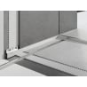 Mexen Line-B bande de douche frontale 130 cm, inox - 181003130U