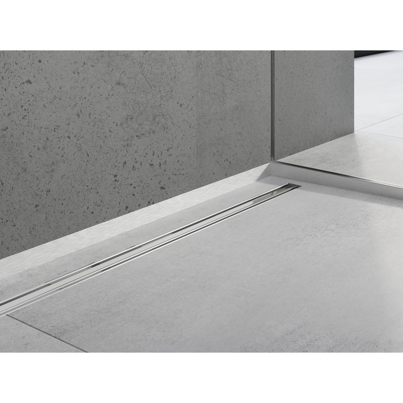 Mexen Line-B profil de douche avant 180 cm, inox - 181003180U