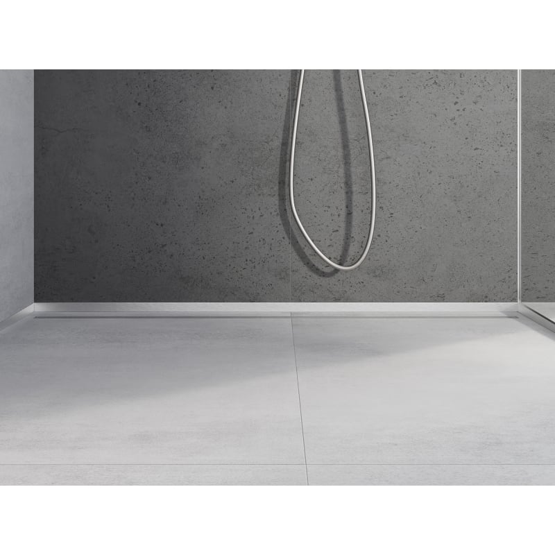 Mexen Line-B listwa brodzikowa czołowa 180 cm, inox - 181003180U