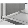 Mexen Line-B profil de douche avant 180 cm, inox - 181003180U