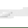 Mexen Otis lavabo encastré à droite 141 x 46,5 cm, blanc brillant - 25181400P