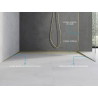 Mexen Line-B profil de douche frontal 130 cm, doré - 185003130U