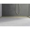 Mexen Line-B listwa brodzikowa czołowa 130 cm, złota - 185003130U