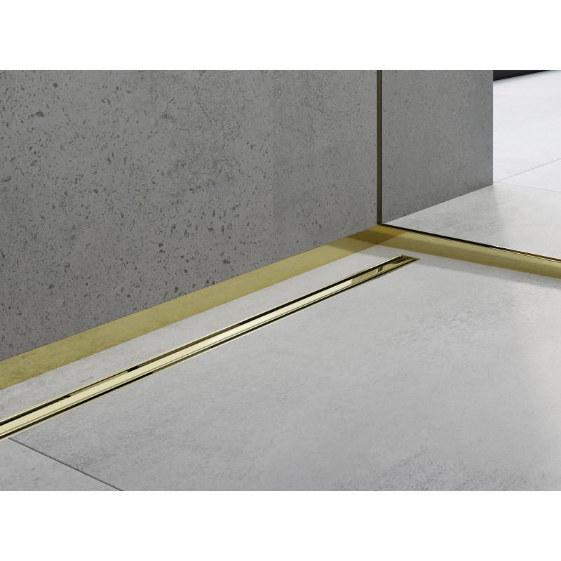 Mexen Line-B bande de douche avant 180 cm, or - 185003180U