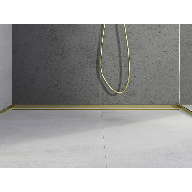 Mexen Line-B bande de douche avant 180 cm, or - 185003180U