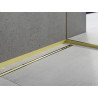 Mexen Line-B plinthe de douche frontale 180 cm, or brossé - 185503180U
