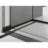 Mexen Line-B bande de receveur frontale 130 cm, noire - 187003130U