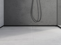 Mexen Line-B barre de seuil de douche frontale 180 cm, noire - 187003180U