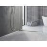 Mexen Line-B barre de pente pour verre 120 cm droite, inox - 181004120R