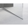 Mexen Line-B profilé de pente pour le verre 180 cm droit, inox - 181004180R