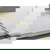 Mexen Line-B profil de pente pour verre 120 cm droit, or - 185004120R