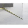 Mexen Line-B moulure de pente pour verre 120 cm à droite, brosse dorée - 185504120R