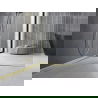 Mexen Line-B profil en pente pour verre 120 cm droit, or brossé - 185504120R