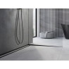 Mexen Line-B profil d'inclinaison pour verre 120 cm droit, noir - 187004120R