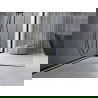 Mexen Line-B rail de déclenchement pour verre 120 cm droit, noir - 187004120R