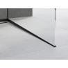 Mexen Line-B profil d'inclinaison pour verre 120 cm droit, noir - 187004120R