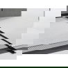 Mexen Line-B profil à pente pour verre 180 cm droite, noire - 187004180R