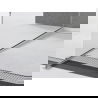 Mexen Line-B liste de pente pour verre 120 cm gauche, inox - 181004120L