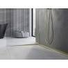 Mexen Line-B moulure inclinée pour verre 180 cm gauche, or - 185004180L