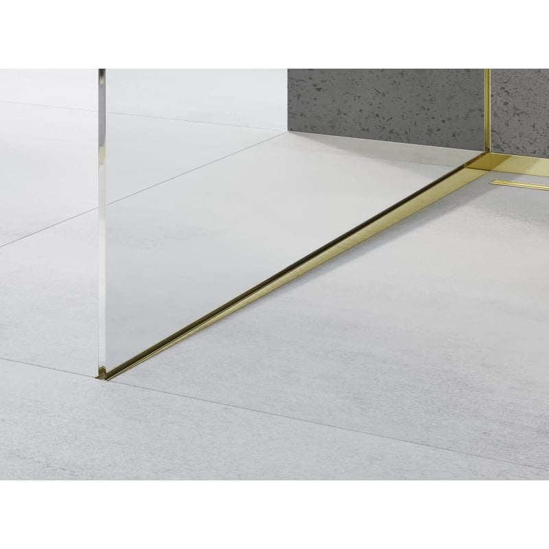 Mexen Line-B rail de pente pour verre 180 cm gauche, doré - 185004180L
