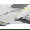 Mexen Line-B bande de pente pour verre 180 cm gauche, or - 185004180L