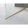 Mexen Line-B barre de seuil pour verre 120 cm gauche, brosse dorée - 185504120L