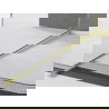 Mexen Line-B liste de pente pour verre 120 cm gauche, brosse doré - 185504120L