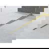 Mexen Line-B bande de pente pour verre 180 cm gauche, brosse dorée - 185504180L
